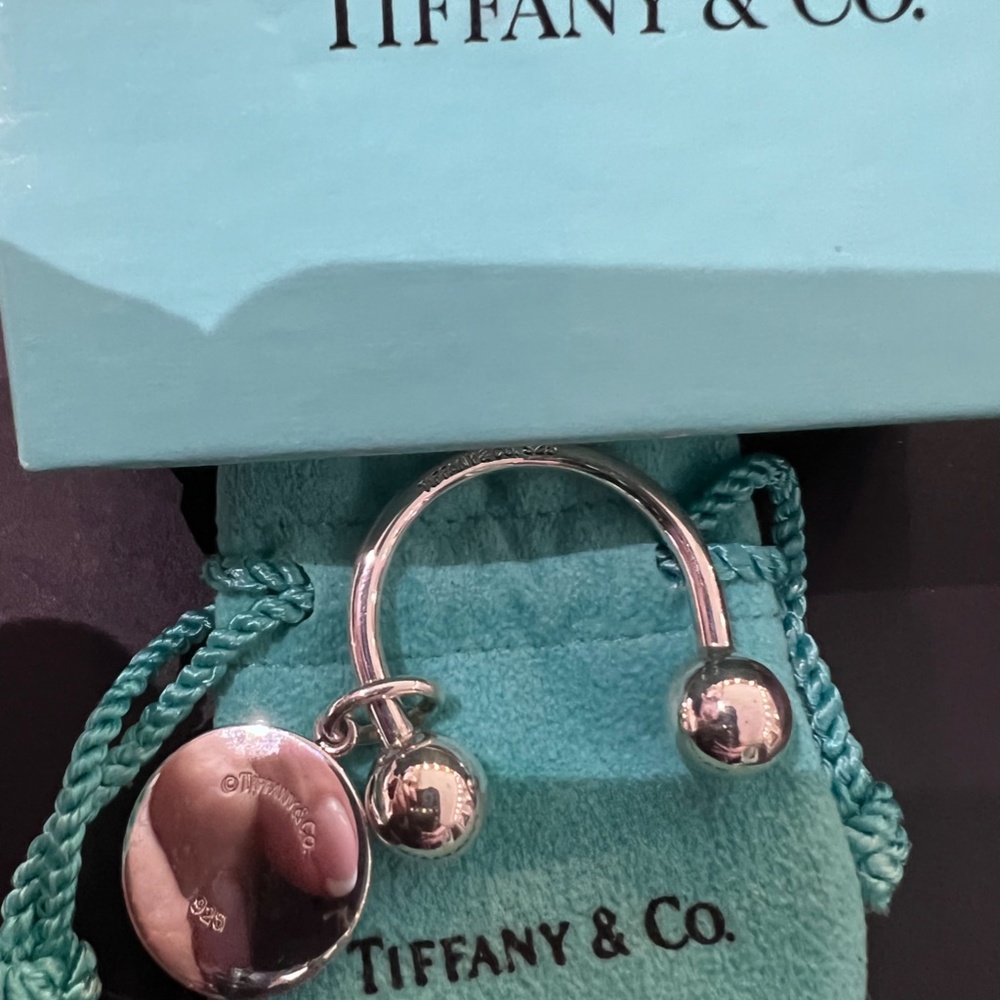 TIFFANY Sterling Key Ring